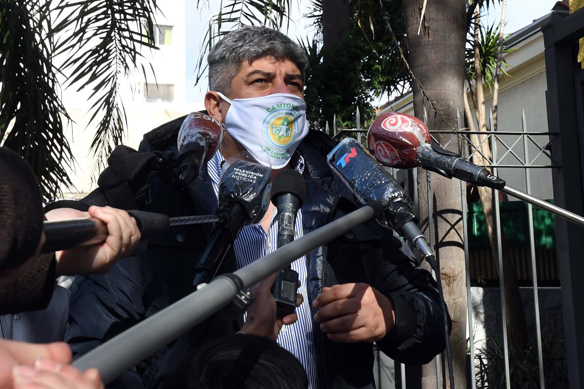 Espionaje ilegal: Pablo Moyano quiere «ver a Macri con el casco y el chaleco» frente a la Justicia