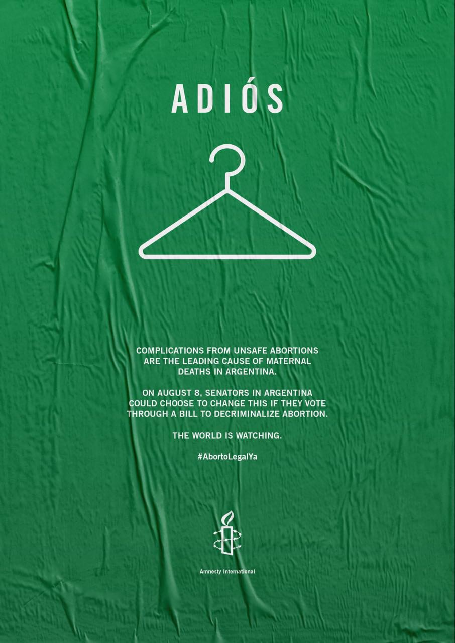 La contratapa del New York Times y Susan Sarandon, a favor del aborto legal en Argentina