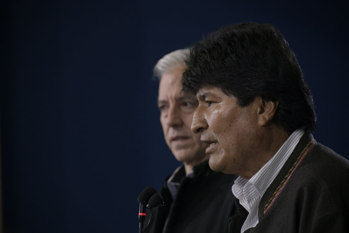 A pesar de su condición de refugiado político, en Bolivia pidieron la inmediata detención de Evo Morales