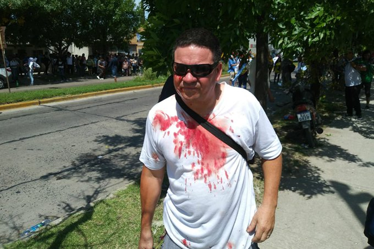 Cresta Roja: los trabajadores denunciaron represión policial