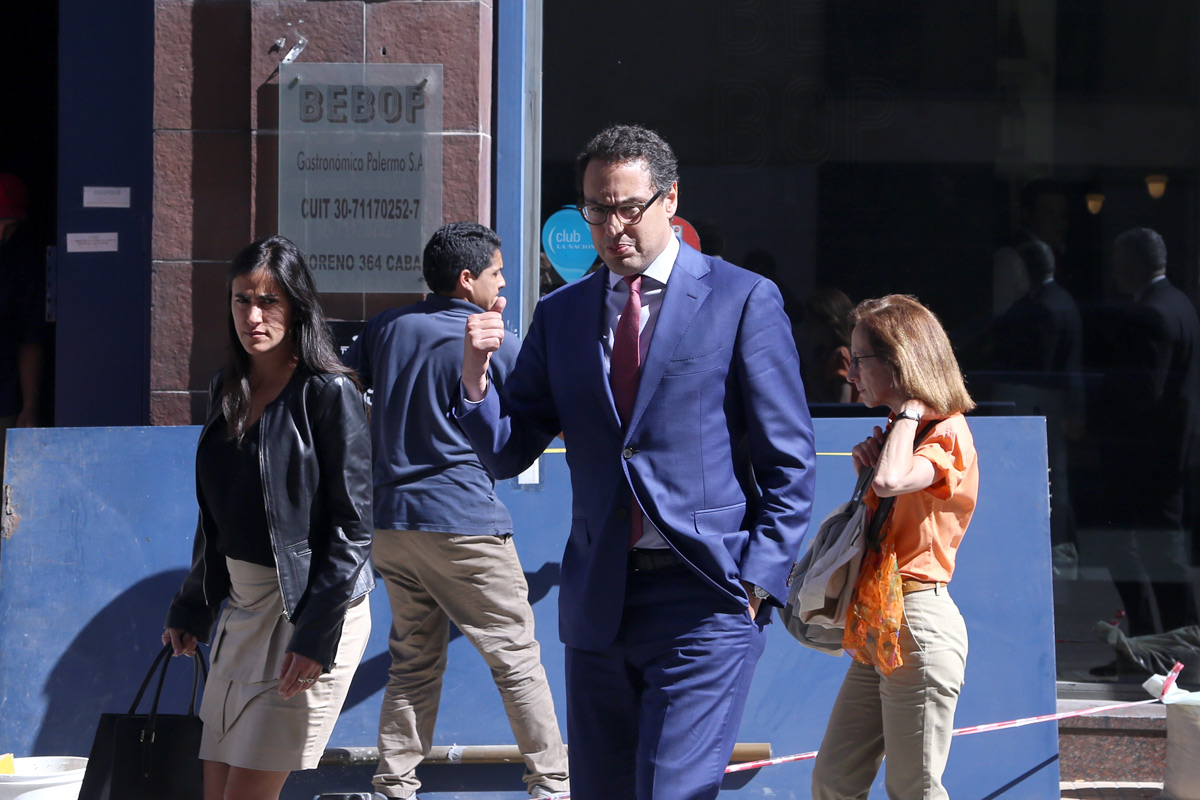 Las fotos de la sugestiva reunión entre el titular de la AFIP y el juez Ercolini