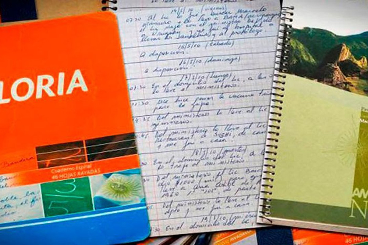 Causa Cuadernos: nuevo peritaje confirma una escritura planeada y con un objetivo
