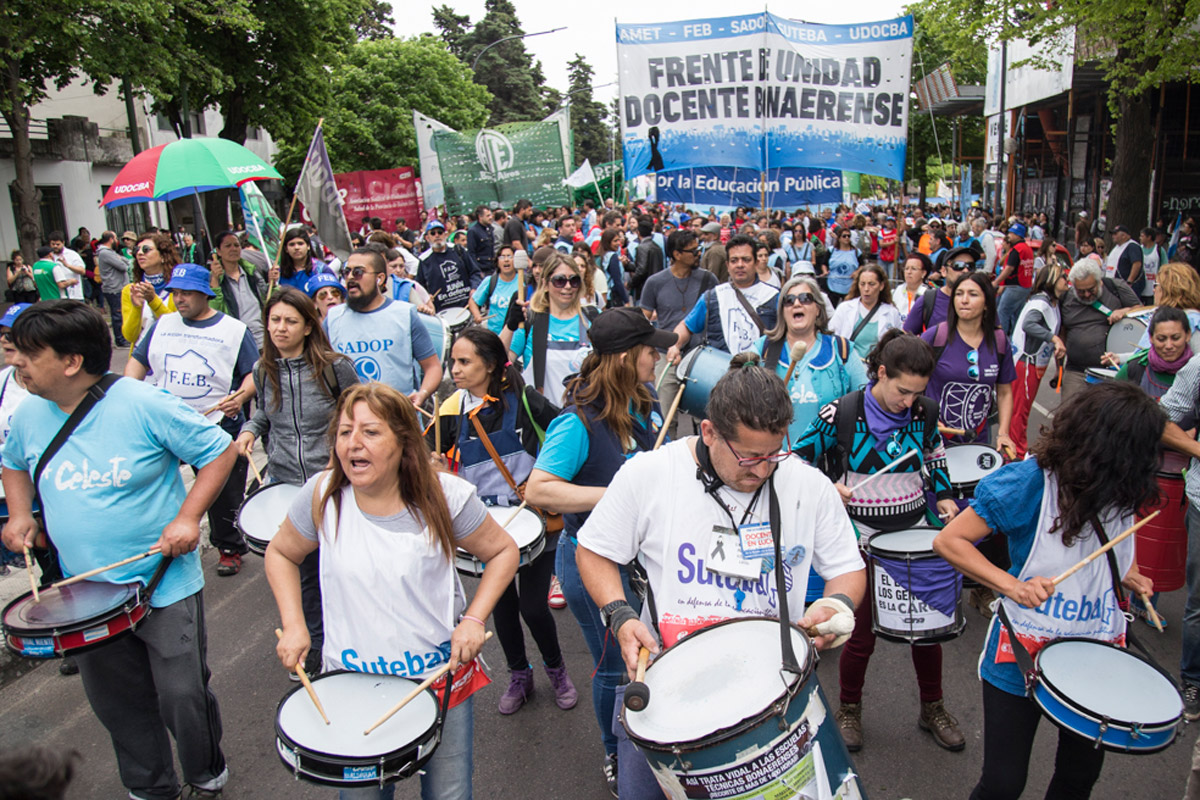 Terminó el paro docente y los gremios ya se preparan para marchar el miércoles contra el Presupuesto