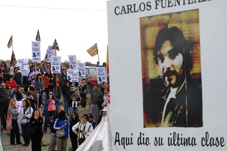 Reclamo de «justicia completa» a 12 años del asesinato del maestro Carlos Fuentealba