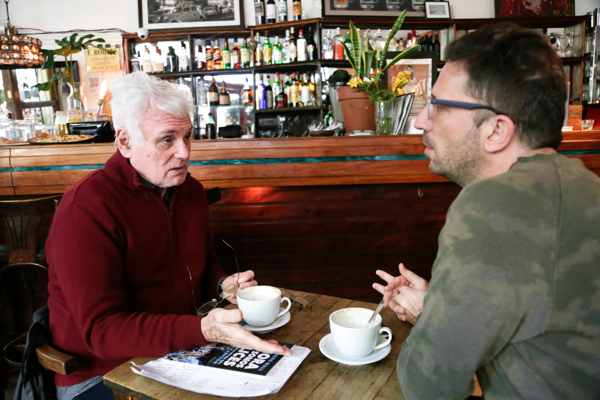 Fútbol y café: una charla sobre la nueva felicidad racinguista