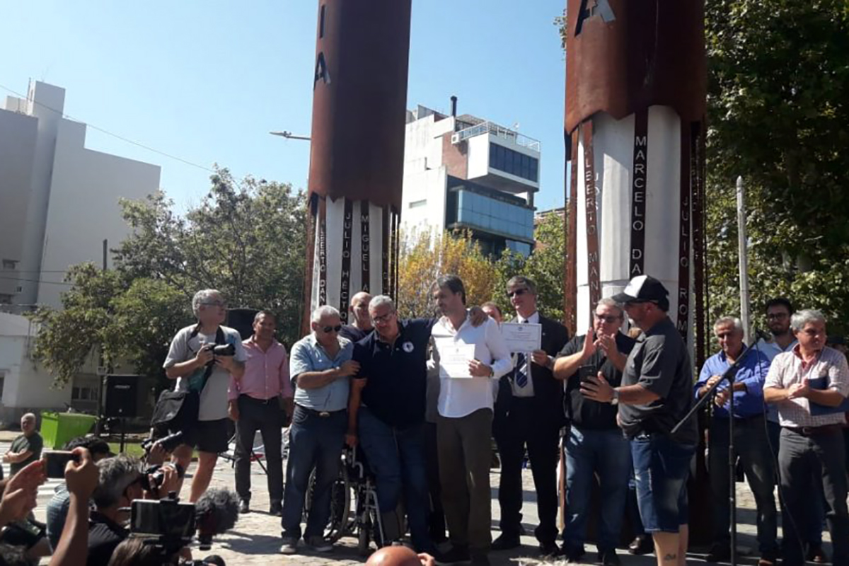 Con críticas al macrismo, ex combatientes de La Plata homenajearon a los caídos en Malvinas