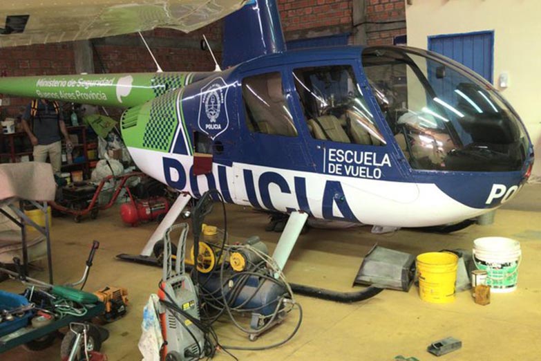 Un helicóptero alquilado por Vidal en 2019 apareció en Paraguay en una causa por narcotráfico