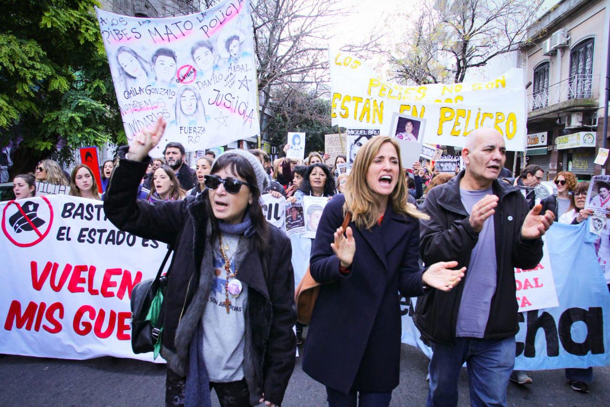 Masiva marcha en La Plata para pedir justicia por la masacre de Monte