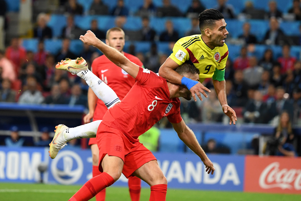 Colombia aguantó hasta los penales, pero Inglaterra está en cuartos