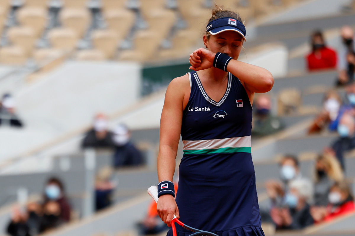 Nadia Podoroska no pudo con la polaca Swiatek y quedó eliminada en las semifinales de Roland Garros