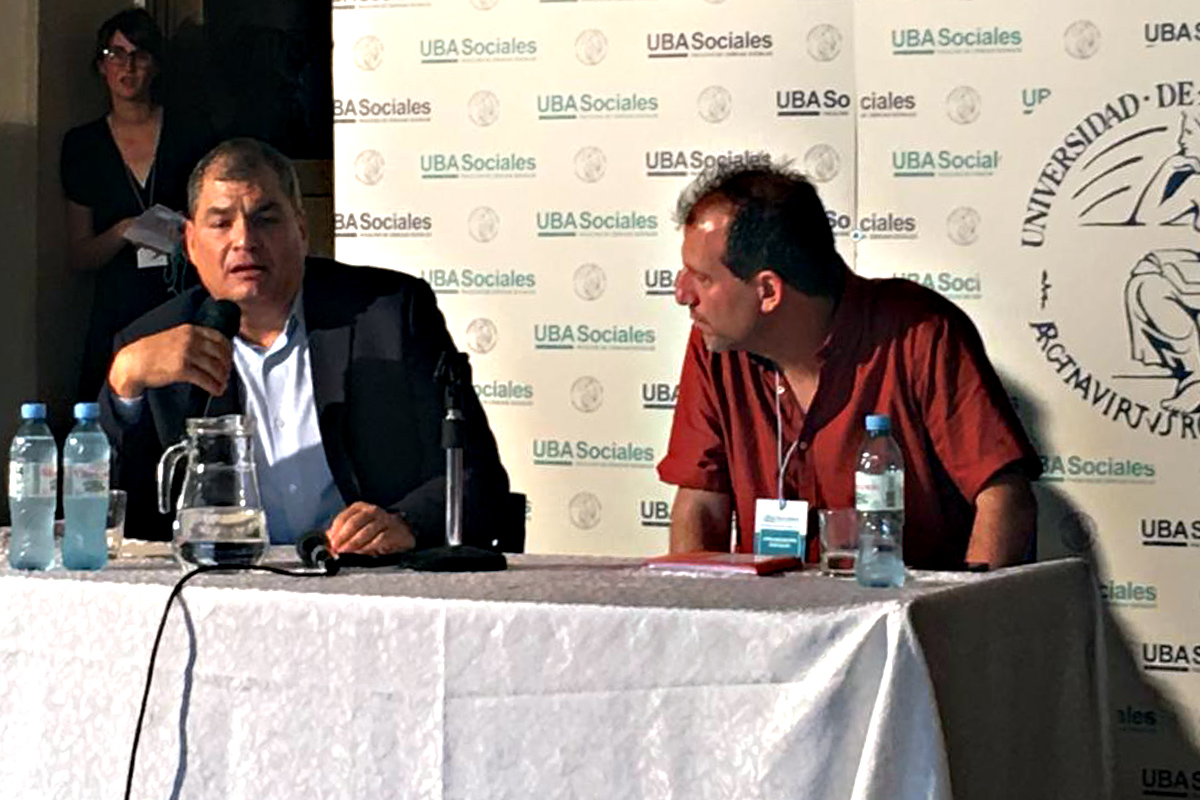 Rafael Correa: “Tarde o temprano va a volver el progresismo a la región”