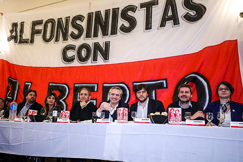 “Ahora, Alberto Fernández”