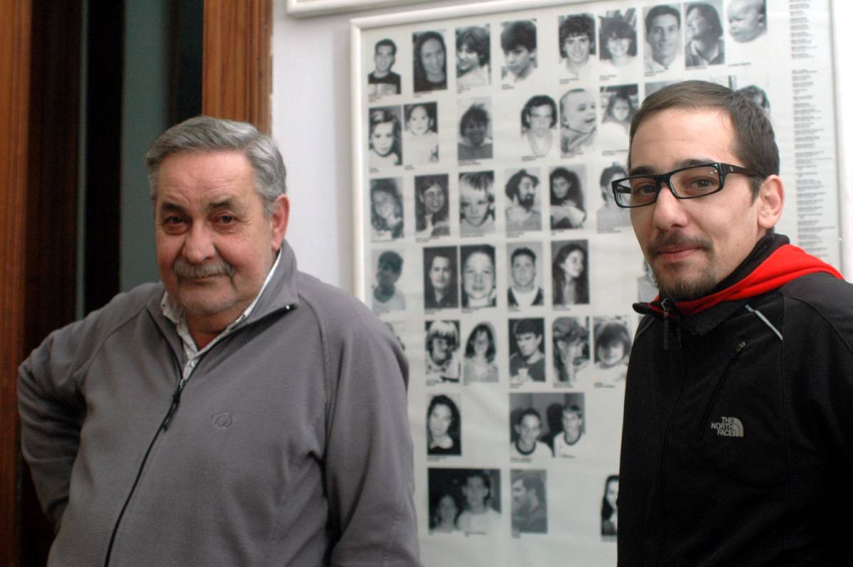 Dolor por la muerte del nieto recuperado Francisco Madariaga Quintela