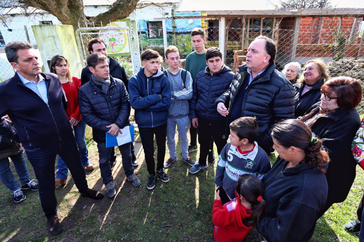 Kicillof y Massa, juntos: “Cuatro años más de Vidal serán más escuelas cerradas en la provincia”