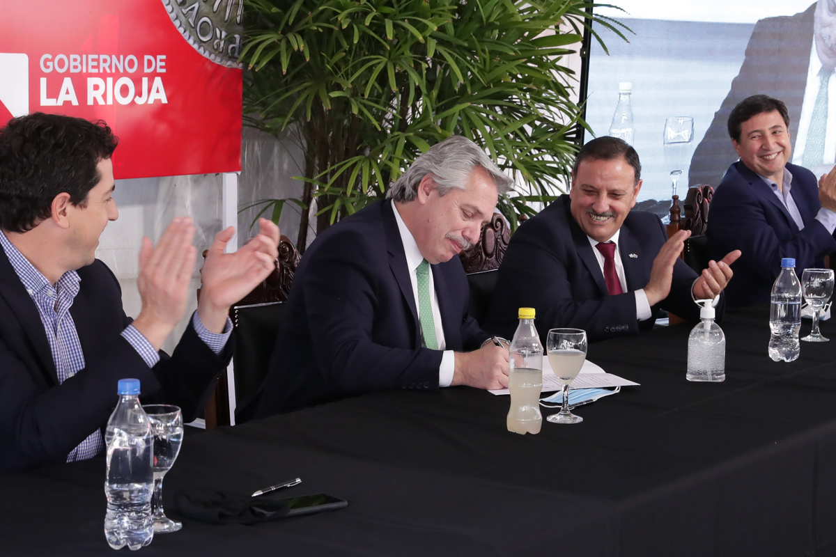 El gobernador de La Rioja dijo que el encuentro de mandatarios provinciales  es un respaldo al Frente de Todos