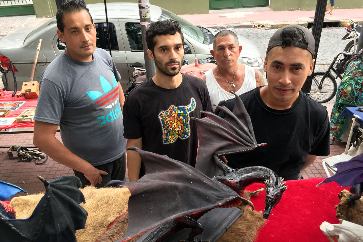 Feria de San Telmo: los artesanos reprimidos fueron absueltos