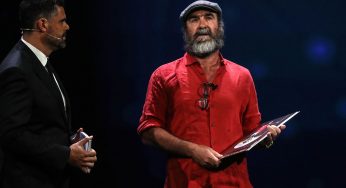 El discurso de Cantona que sorprendió a Messi y Cristiano