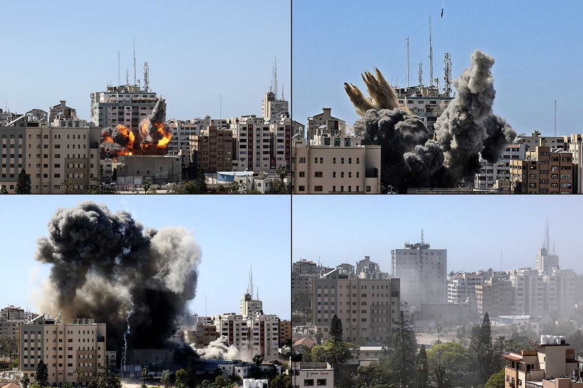 EEUU aún no vio pruebas que justifiquen ataque israelí contra edificio con medios en Gaza
