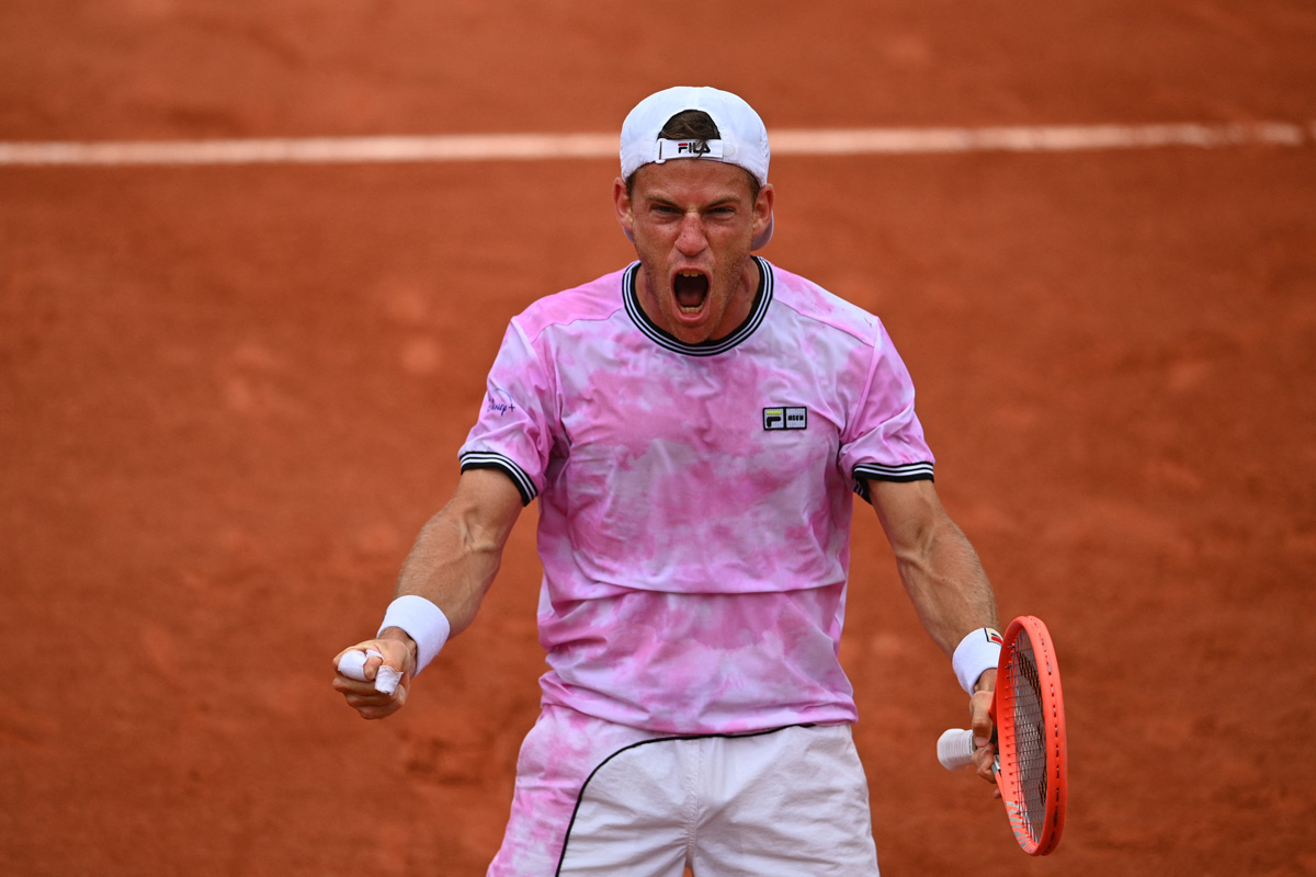 Schwartzman sigue a paso firme en Roland Garros y ya está en cuartos de final