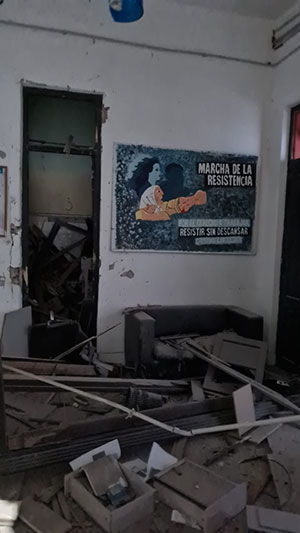 Explosión y amenazas en un local del Frente de Todos en Bahía Blanca: “Tenemos razones para empezar una purga”