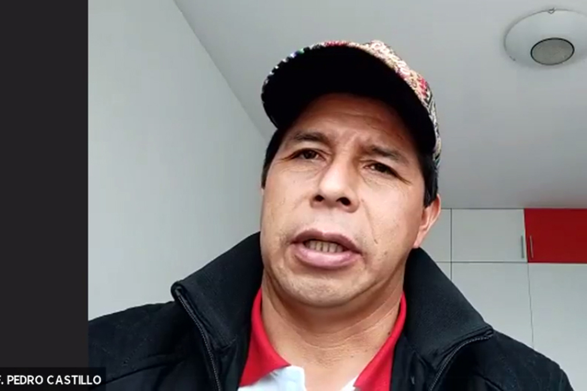 Pedro Castillo convocó a la comunidad peruana en la Argentina a construir una “agenda del pueblo»