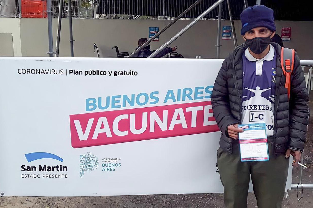 Masacre de José León Suárez: Cristian Carranza se vacunó en el mismo lugar donde fue acribillado su abuelo hace 65 años