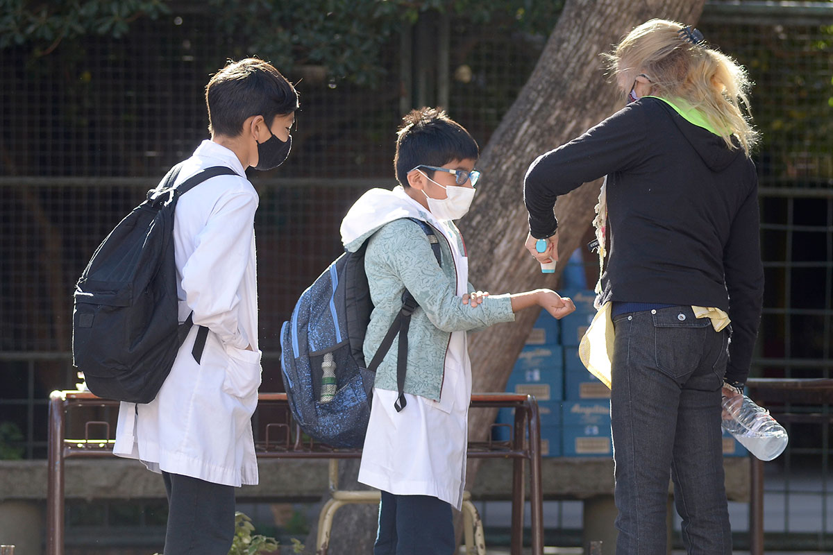 Esta semana, vuelven las clases presenciales en cinco provincias