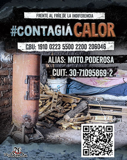«Contagiá Calor», la campaña solidaria de La Poderosa en los barrios populares