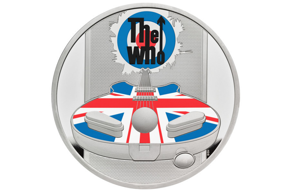 Lanzan moneda en Reino Unido en homenaje al grupo The Who