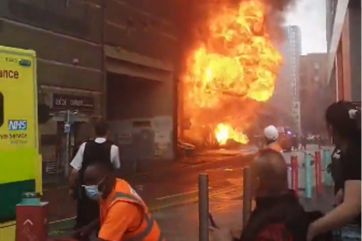 Londres conmocionada por una explosión en una estación del subte