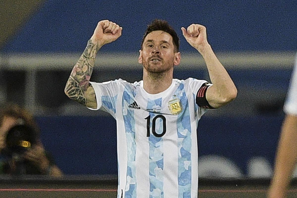 Pese al golazo de Messi, Argentina no pudo con Chile