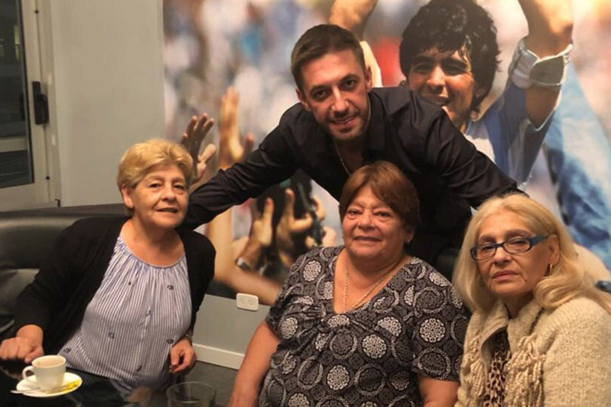 Hermanas de Maradona apoyan a Morla y dicen que a Dalma y Gianinna solo les interesa el dinero