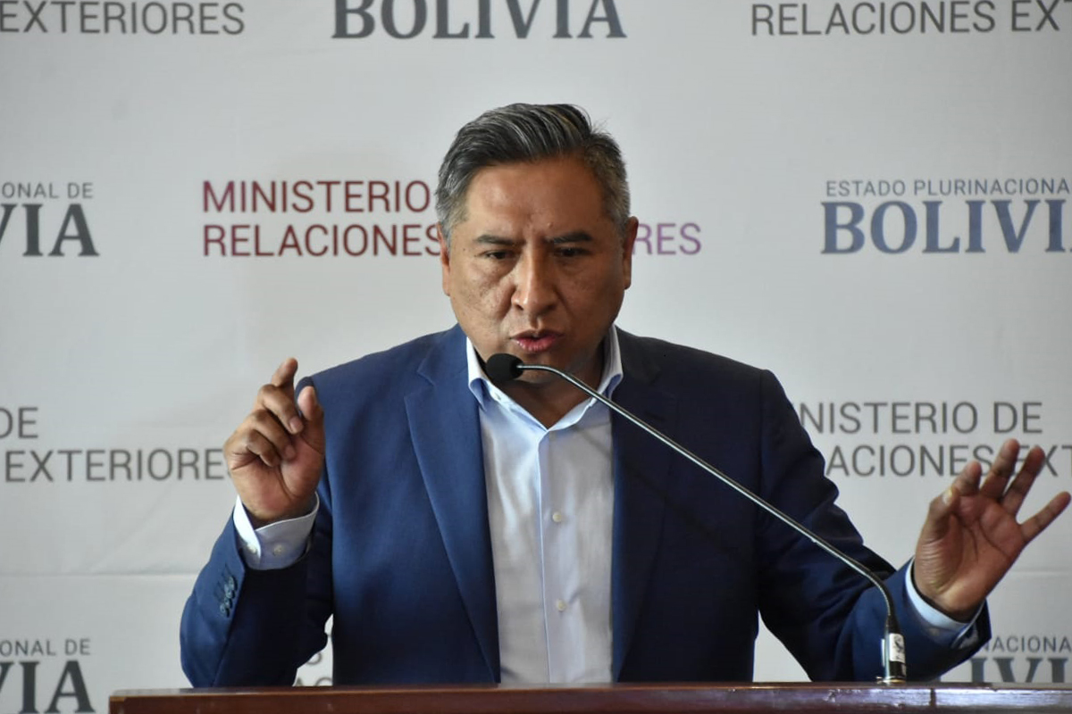 Canciller boliviano advirtió que «existe la posibilidad de llamar a declarar a funcionarios argentinos»