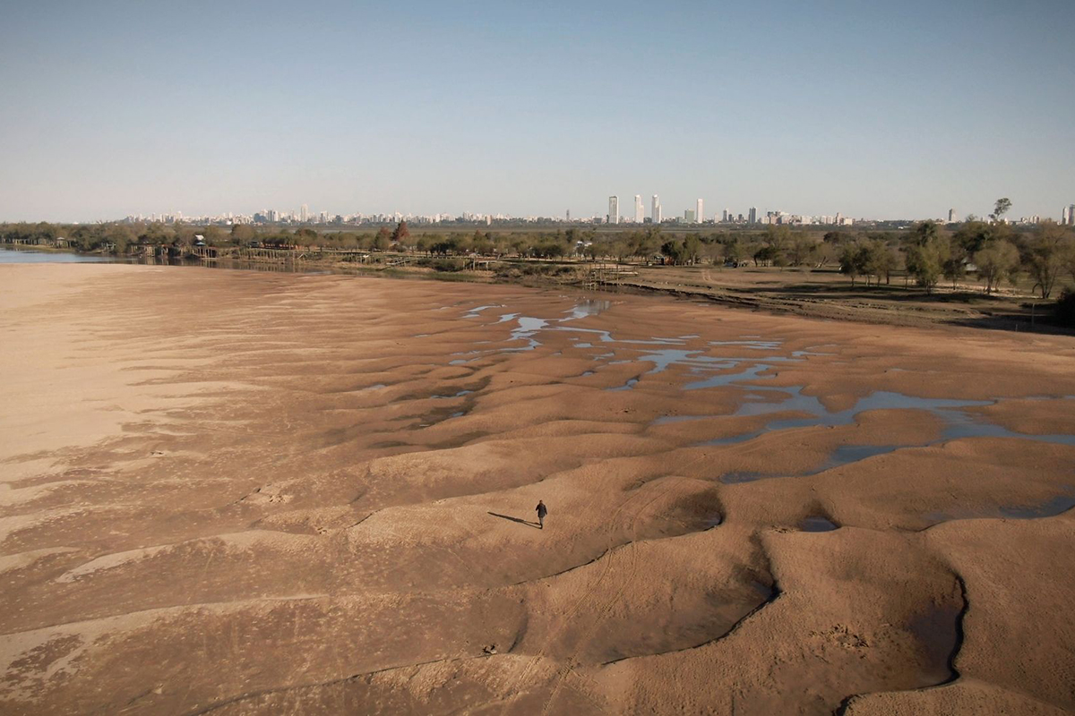 Alertan que la bajante del Río Paraná es «un auténtico holocausto ambiental»