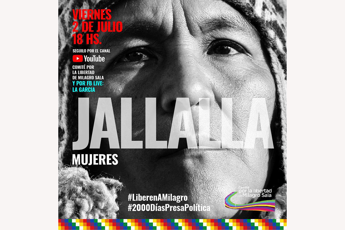 Jallalla Mujeres: por la libertad de Milagro Sala