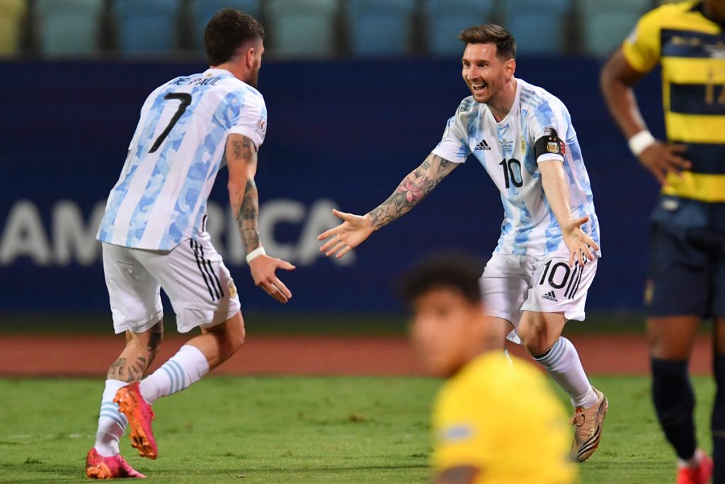 Con Messi a todo color para llegar a las semifinales 1 Con Messi a todo color para llegar a las semifinales