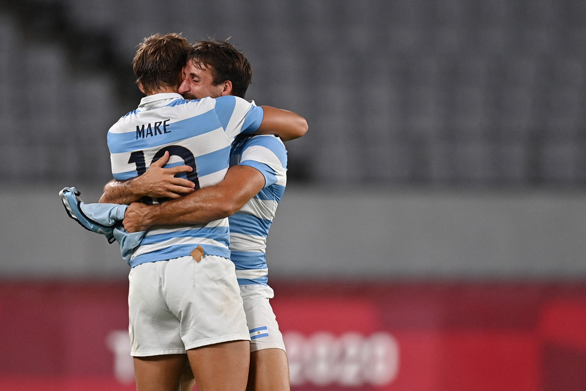 Triunfazo de Los Pumas: están en semis y hay sueño de medalla