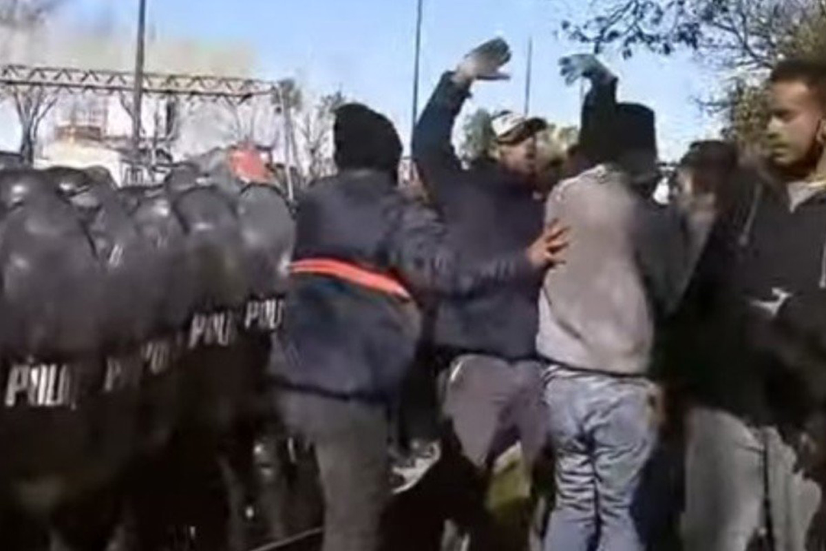 Ciudad reprime a cooperativistas que reclaman no perder las fuentes de trabajo