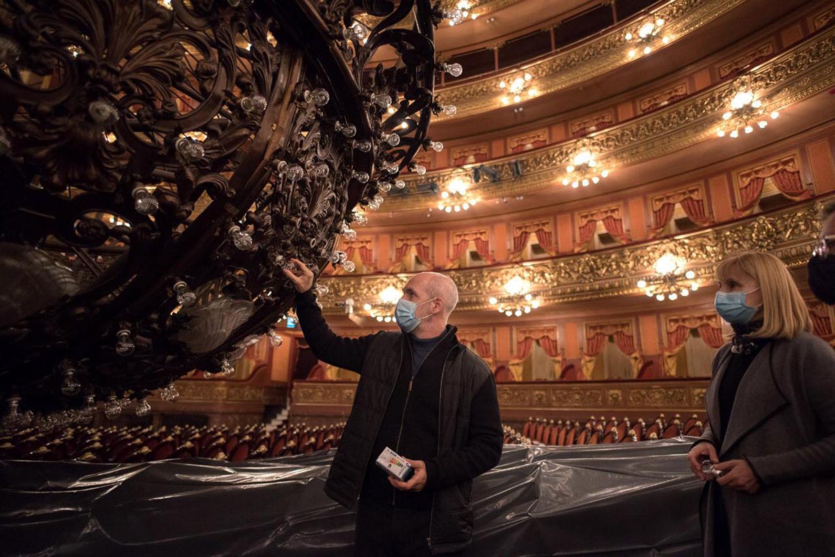 El Teatro Colón postergó el regreso del ballet presencial por un caso de Covid