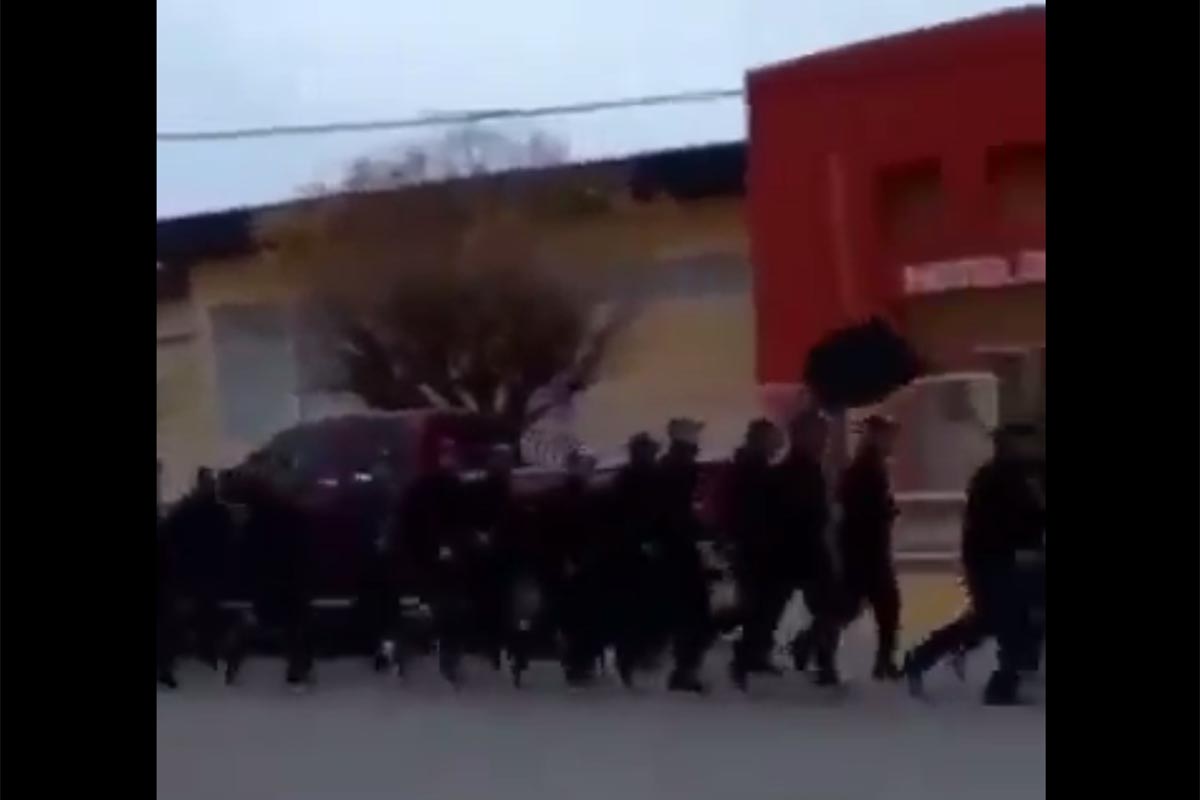 El repudiable entrenamiento de la Policía de Chubut: «Piquetero ten cuidado, a tu villa entraré»