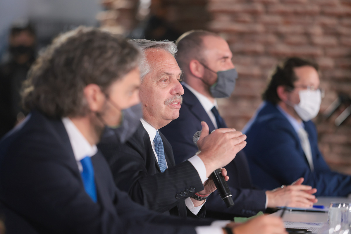 En la Casa Rosada, Alberto Fernández se reunió con los ministros que no presentaron la renuncia
