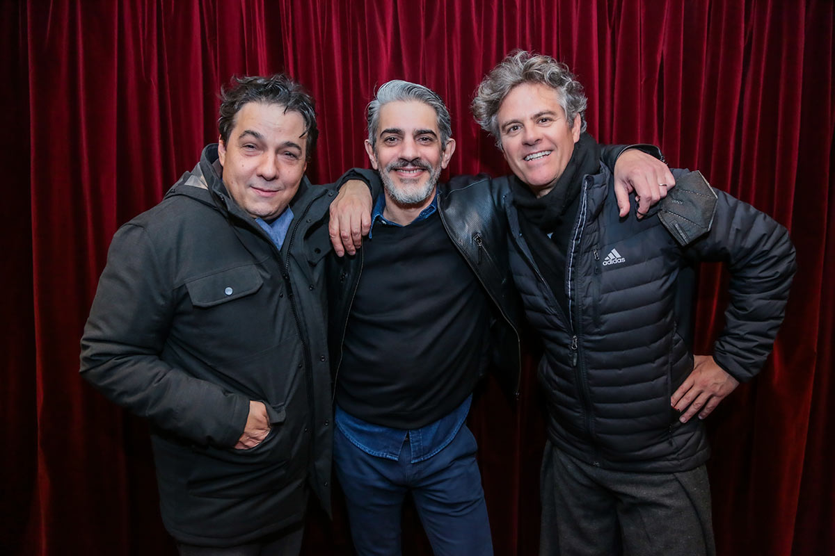 Pablo Echarri, Fernán Mirás y Mike Amigorena: «Volver al escenario con esta obra es un regalo impagable»
