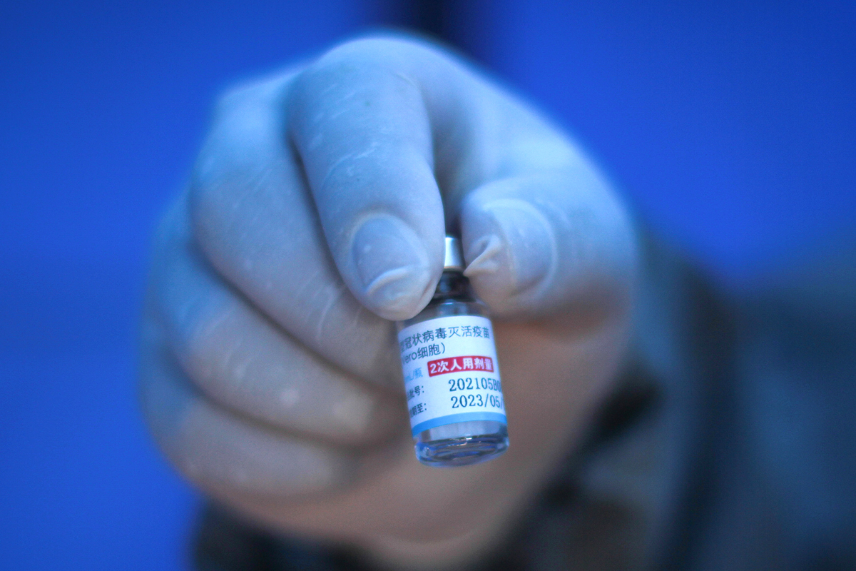 Llegan esta semana más de 2,3 millones de dosis de la vacuna Sinopharm