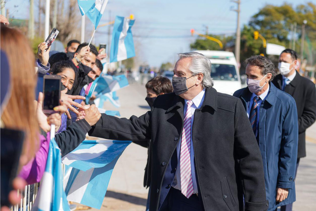 Alberto Fernández: «Cuando llegamos al Gobierno, el 70% de las obras estaban paralizadas»