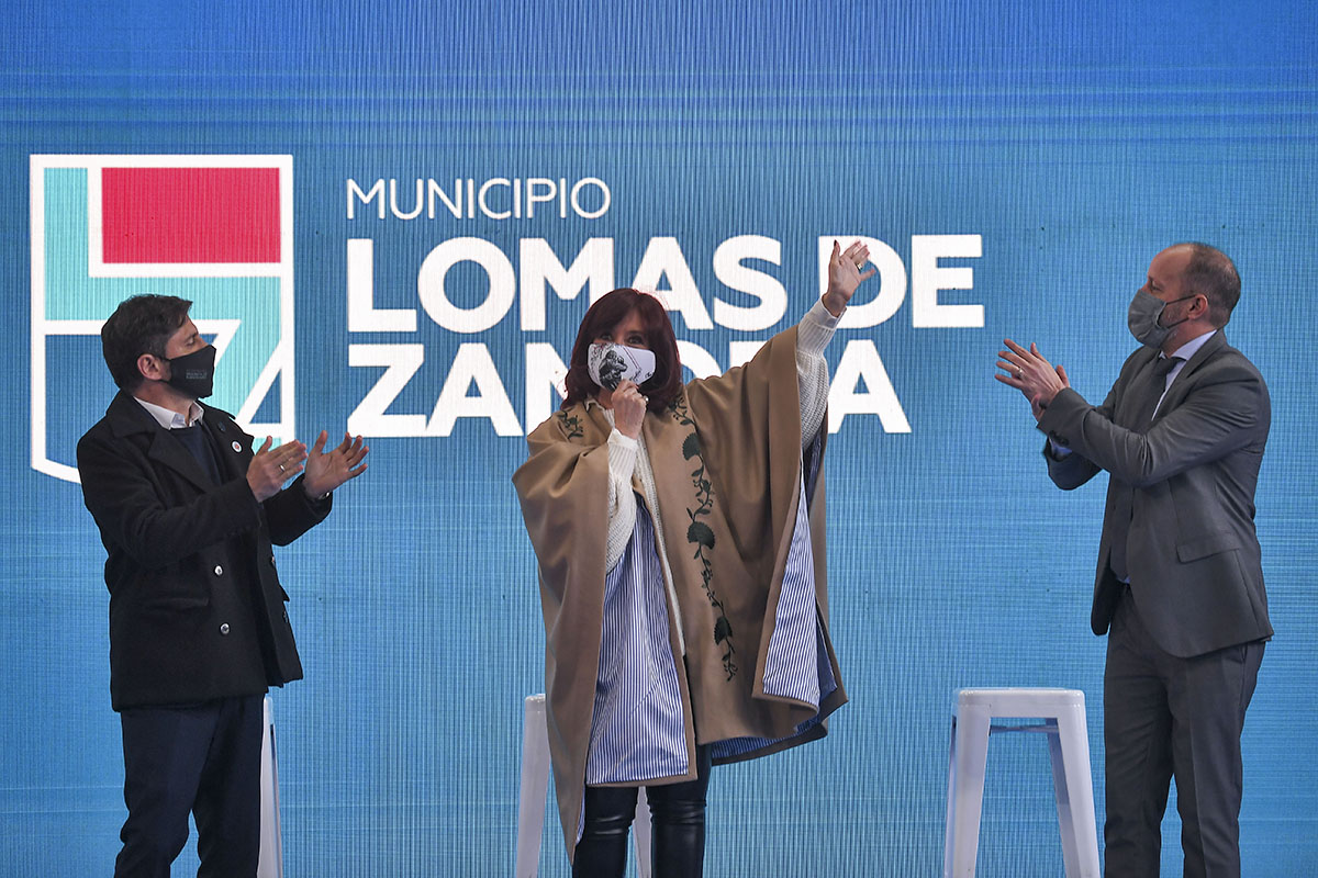 Kicillof y CFK relanzaron el plan Qunita: «Es imposible pensar en un fin más noble»