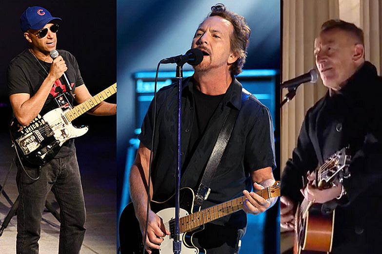 Tom Morello lanzó una versión de “Highway to Hell” con Bruce Springsteen y Eddie Vedder