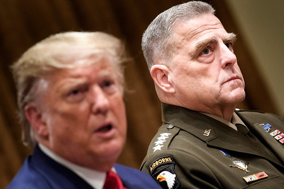 La llamada al general chino para alertar que el presidente está loco