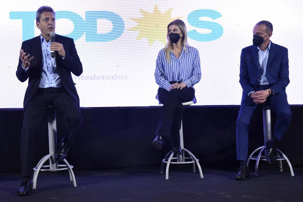 Massa: "En estas elecciones se juega un modelo de país productivo o uno de especulación financiera"