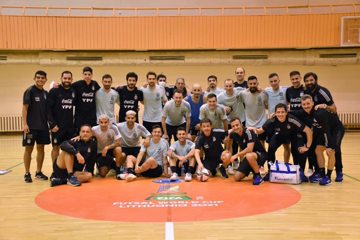 Mundial de Futsal: Argentina sale a la cancha para defender su título