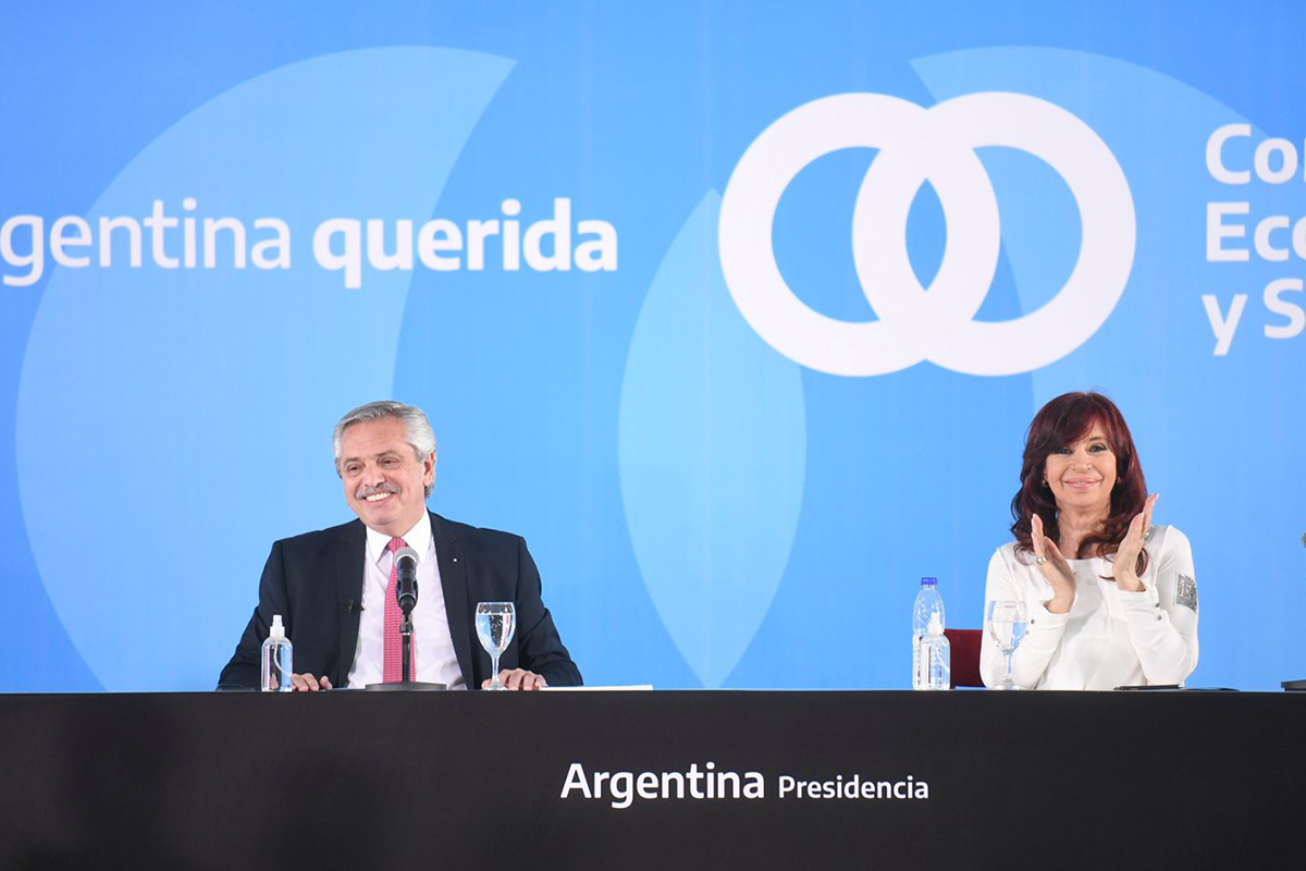 Alberto Fernández y Cristina Kirchner presentaron el proyecto de fomento al agro